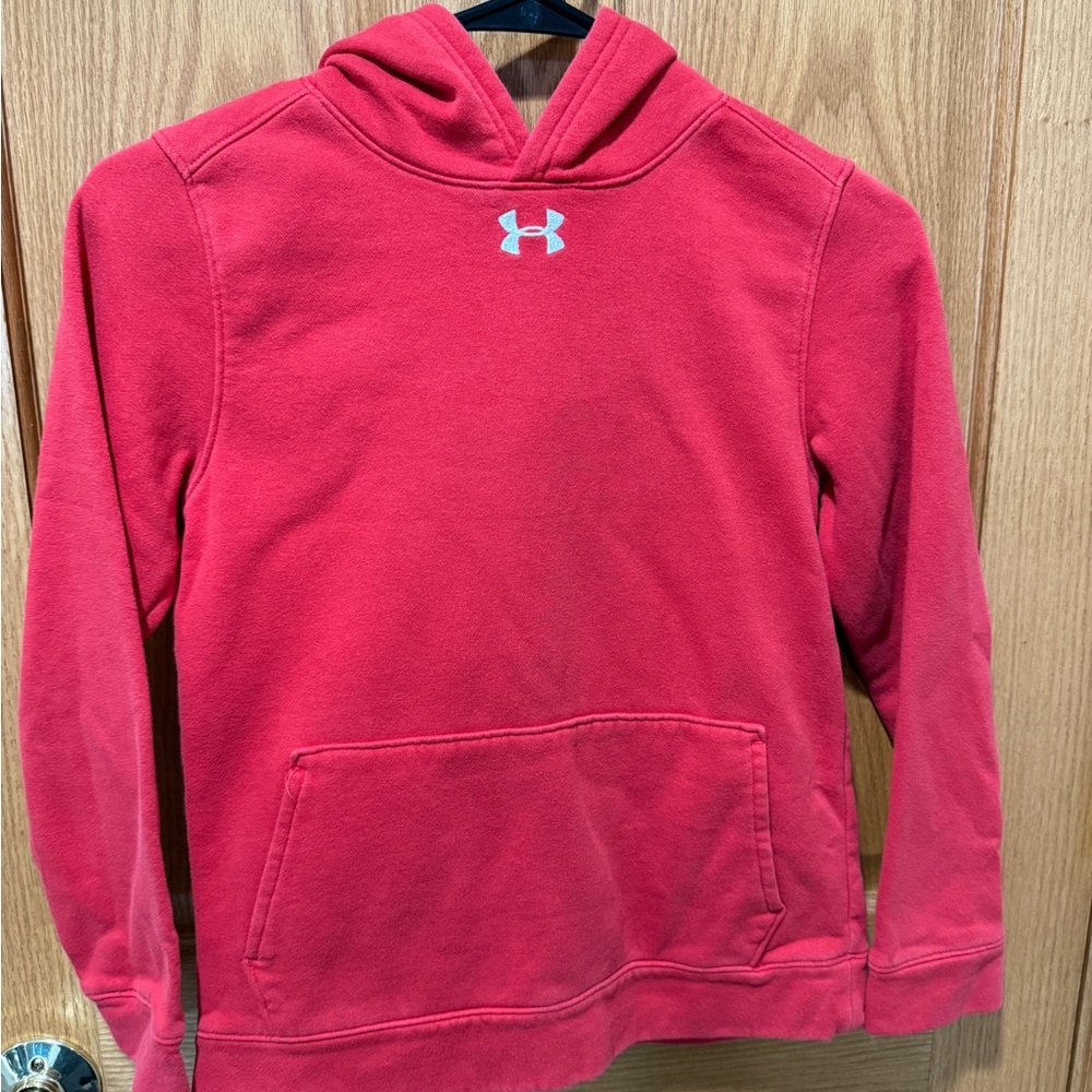 Under Armour Kids Bright Red Hoodie